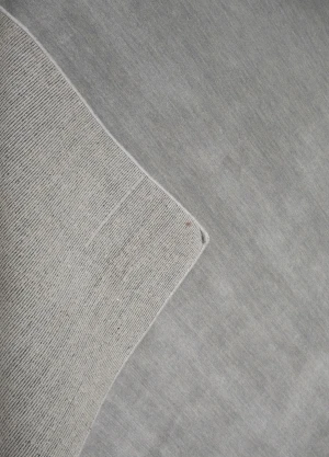 Gray Modern Solid 5X8 Gabbeh Oriental Rug