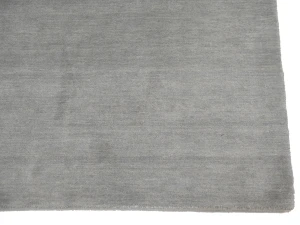 Gray Modern Solid 5X8 Gabbeh Oriental Rug