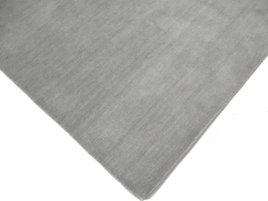 Gray Modern Solid 5X8 Gabbeh Oriental Rug