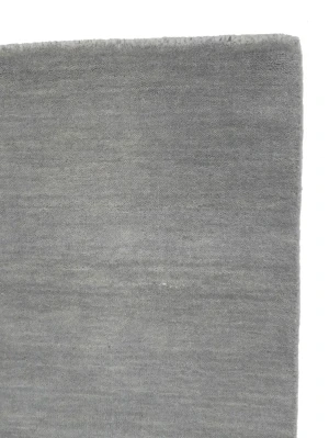 Gray Modern Solid 6X9 Gabbeh Oriental Rug
