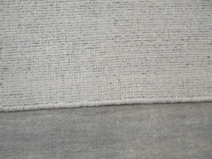 Gray Modern Solid 6X9 Gabbeh Oriental Rug