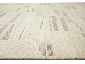 Beige Abstract 8X10 Oriental Modern Rug