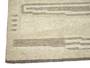 Beige Abstract 8X10 Oriental Modern Rug