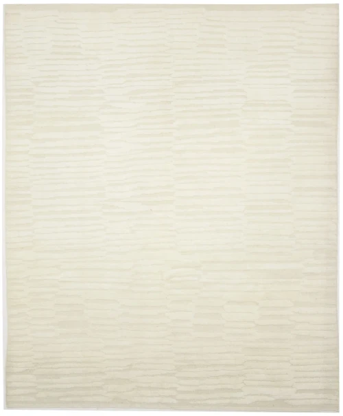 Cream Abstract 8X10 Modern Oriental Rug