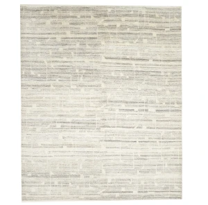 Cream Abstract 8X10 Modern Oriental Rug