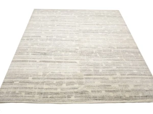 Cream Abstract 8X10 Modern Oriental Rug