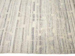 Cream Abstract 8X10 Modern Oriental Rug
