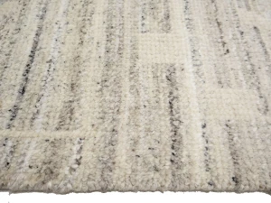 Cream Abstract 8X10 Modern Oriental Rug