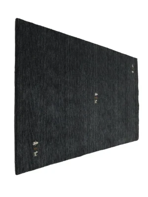 Charcoal Tribal 4X6 Gabbeh Modern Rug