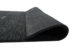 Charcoal Tribal 4X6 Gabbeh Modern Rug