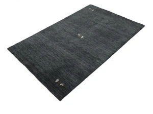 Charcoal Tribal 4X6 Gabbeh Modern Rug