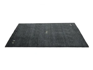 Charcoal Tribal 4X6 Gabbeh Modern Rug