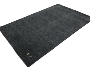 Charcoal Tribal 5X8 Gabbeh Modern Rug