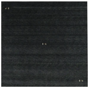 Charcoal Tribal 8X8 Gabbeh Modern Square Rug