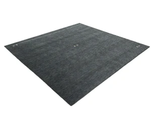 Charcoal Tribal 8X8 Gabbeh Modern Square Rug