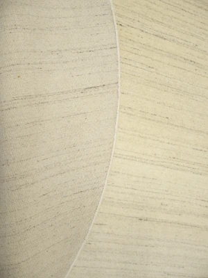 Cream Tribal 6X6 Gabbeh Modern Round Rug