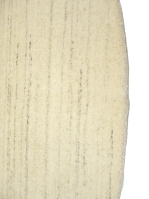 Cream Tribal 6X6 Gabbeh Modern Round Rug