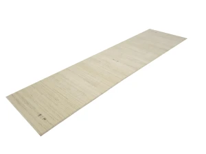 Oatmeal Tribal 3X10 Gabbeh Modern Runner Rug