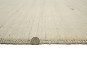 Oatmeal Tribal 3X12 Gabbeh Modern Runner Rug