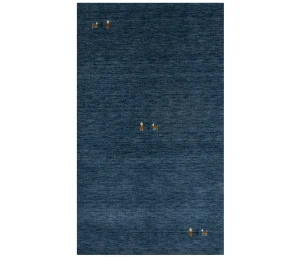 Steel Blue Tribal 3X5 Gabbeh Modern Rug