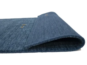 Steel Blue Tribal 3X5 Gabbeh Modern Rug