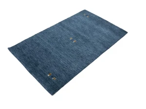 Steel Blue Tribal 3X5 Gabbeh Modern Rug