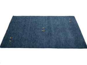 Steel Blue Tribal 3X5 Gabbeh Modern Rug