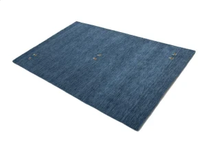 Steel Blue Tribal 4X6 Gabbeh Modern Oriental Rug