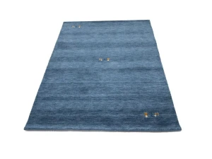 Steel Blue Tribal 4X6 Gabbeh Modern Oriental Rug