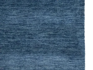 Steel Blue Tribal 4X6 Gabbeh Modern Oriental Rug