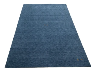 Steel Blue Tribal 6X9 Gabbeh Modern Oriental Rug