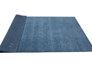 Steel Blue Tribal 6X9 Gabbeh Modern Oriental Rug