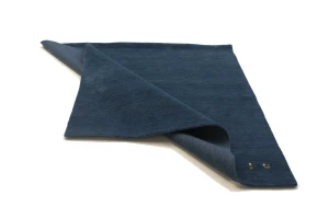 Steel Blue Tribal 6X6 Gabbeh Modern Square Rug