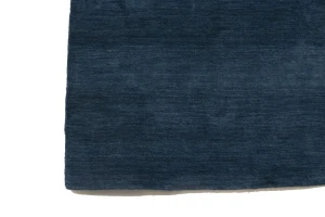 Steel Blue Tribal 6X6 Gabbeh Modern Square Rug