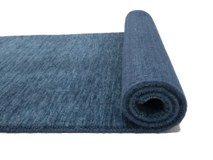 Steel Blue Tribal 3X10 Gabbeh Modern Runner Rug