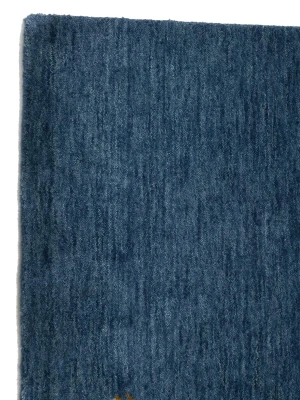 Steel Blue Tribal 3X10 Gabbeh Modern Runner Rug