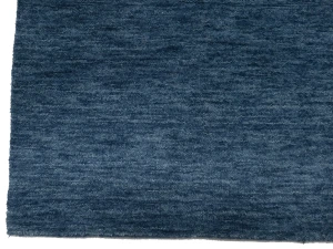 Steel Blue Tribal 3X12 Gabbeh Modern Runner Rug