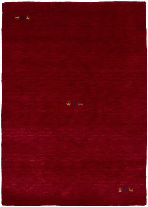 Red Tribal 4X6 Gabbeh Modern Rug