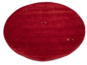 Red Tribal 6X6 Gabbeh Modern Round Rug