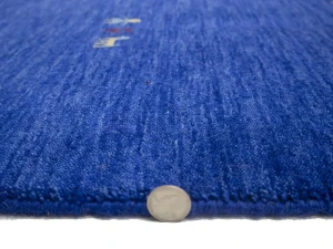 Royal Blue Pictorial Gabbeh Modern Rug in all sizes