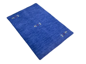 Royal Blue Pictorial Gabbeh Modern Rug in all sizes