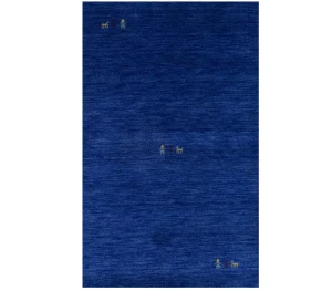 Royal Blue Tribal 3X5 Gabbeh Modern Oriental Rug
