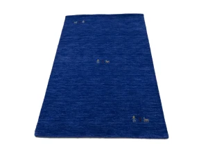 Royal Blue Tribal 3X5 Gabbeh Modern Oriental Rug