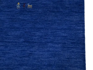 Royal Blue Tribal 3X5 Gabbeh Modern Oriental Rug
