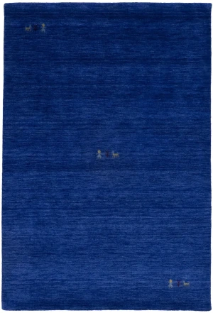 Royal Blue Tribal 4X6 Gabbeh Modern Rug