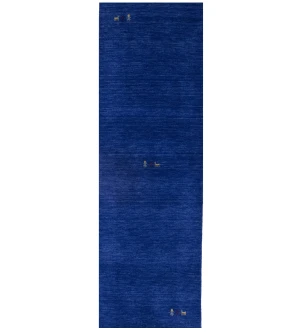 Royal Blue Tribal 3X8 Gabbeh Modern Runner Rug