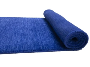 Royal Blue Tribal 3X8 Gabbeh Modern Runner Rug