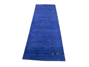 Royal Blue Tribal 3X8 Gabbeh Modern Runner Rug