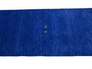 Royal Blue Tribal 3X8 Gabbeh Modern Runner Rug