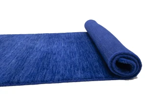Royal Blue Tribal 3X12 Gabbeh Modern Runner Rug